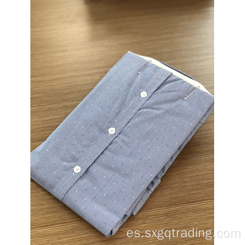 Camisa de manga larga masculina de nuevo diseño de alta calidad